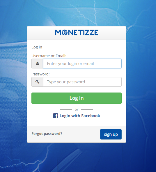Monetizze Login & Register Account App.monetizze.com.br