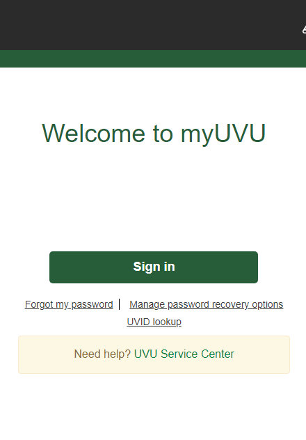 Many MyUVU systems and services may be accessed through the myUVU site. Email, calendars, and announcements will be available to all students and workers.