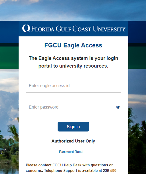 How To Fgcu Login App @ fgcu.edu