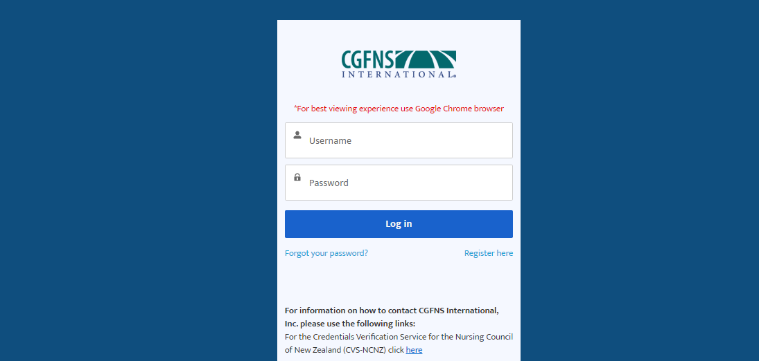 How To Cgfns Login & Register Now Cgfns.com