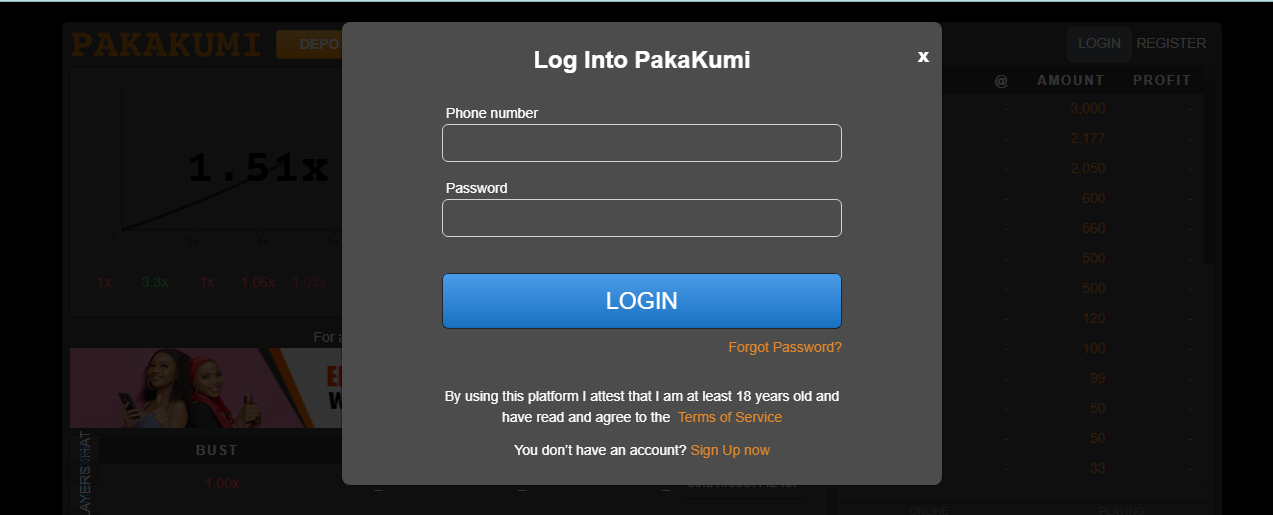 How To Pakakumi Login & Register Now Pakakumi.com