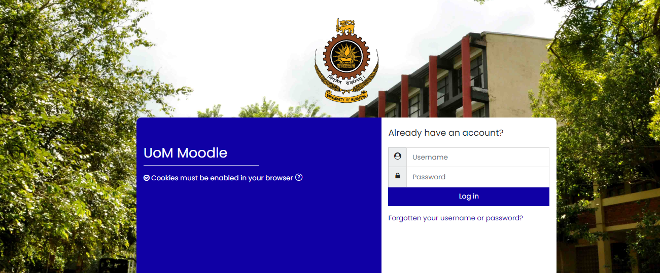 How To Uom Moodle Login & Guide To Uom.lk