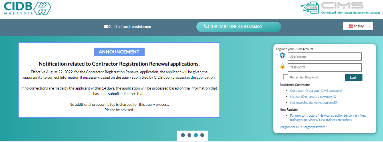 How To Cidb Login & Register Now Cidb.gov.my