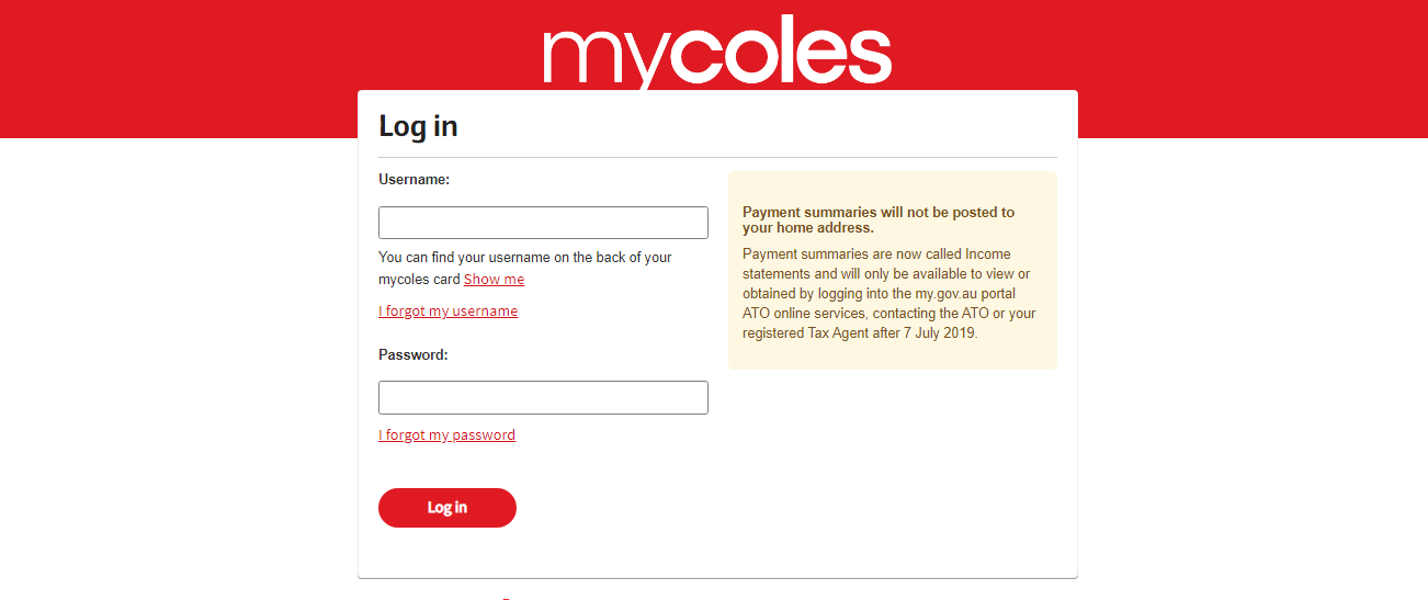 How To MyColes Login & New Account Mycoles.com.au