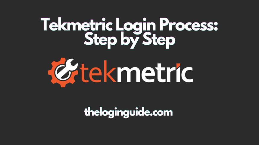 Tekmetric Login Process